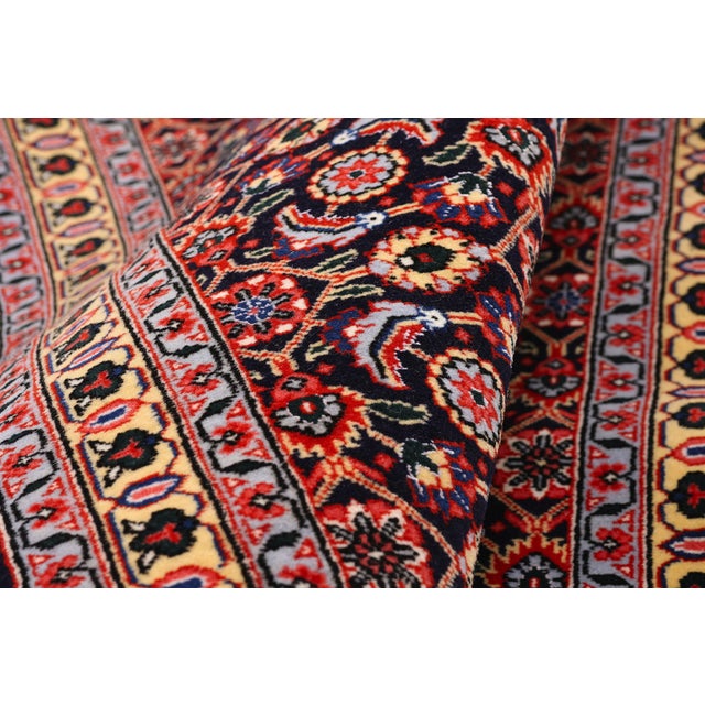 Textile Vintage Persian Tabriz Rug, 02'06 X 09'07 For Sale - Image 7 of 11