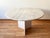 Postmodern Off White Marble Dining Table with Pedestal Base, 1970s For Sale - Image 11 of 11