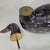 Black Maitland Smith Tessellated Faux Tortoise Shell Mother of Pearl Duck Brass For Sale - Image 8 of 15