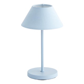 Alluna Cordless Led Lamp 10" - Light Blue For Sale