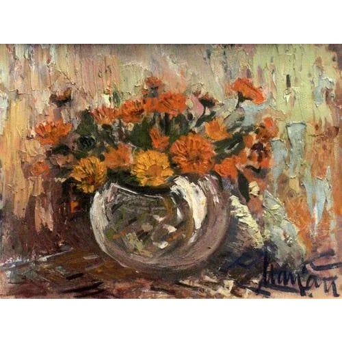 Beginning of 20th century. Carton, oil. 35x47 cm