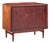 Arne Vodder for Sibast Mid Century Danish Teak Tambour Door Cabinet Credenza For Sale