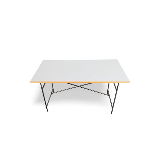 Mid-Century Modern Desk in Metal by Egon Eiermann For Sale - Image 3 of 10