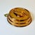 1950s Vintage Arts & Crafts Farmhouse Boho Chic Pear Copper and Brass Mold For Sale - Image 4 of 11