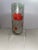 Art Style and Nouveau Vase . Large Early 20th Century Art Nouveau Green Cylinder Frosted Glass Vase With Floral Motif For Sale - Image 10 of 12