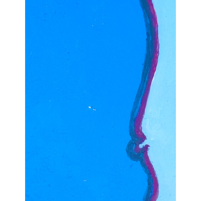 Late 20th Century Signed David Oravez “Les Trois Graces” Mixed Media Spray Paint Print – Boise Artist For Sale - Image 5 of 12