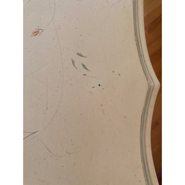 French Country Birchwood Large Desk For Sale - Image 12 of 17
