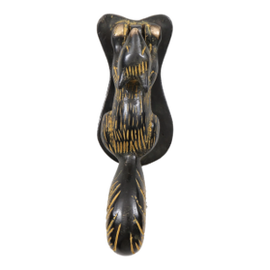 Brass Squirrel Door Knocker