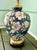 Mid 20th Century Frederick Cooper Vintage Dark Blue Floral Lamp For Sale - Image 5 of 10
