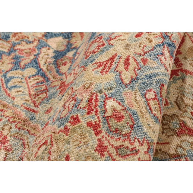 Antique Persian Mahal Rug, 04'01 X 09'01 For Sale In Dallas - Image 6 of 10