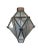 Large Geometric Bronze and Copper Lantern in the Style of Lyman Drake For Sale - Image 10 of 10