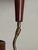 Mid-Century French Red Leather Wrapped Desk Lamp attributed to Jacques Adnet, 1950s For Sale - Image 9 of 18