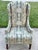 1950s Neoclassical Upholstered Wingback Chair For Sale - Image 6 of 11