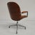MiM Executive Chair in Natural Cognac Leather and Wood, 1970s For Sale - Image 4 of 18