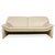 Lauser Atlanta Set Leather Three-Seater Armchair Beige Cream Sofa Couch, Set of 2 For Sale - Image 4 of 18
