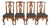 Henredon Georgian Carved Solid Oak Dining Chairs, Set of Four For Sale