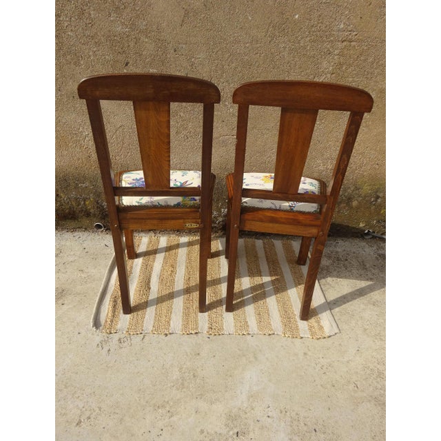 Art Deco Chairs from Robur, 1950s, Set of 2 For Sale - Image 11 of 18