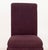 Contemporary Purple Upholstered Slipper Chair For Sale - Image 4 of 9