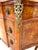 Vintage Louis XV Style Floral Marquetry Bombe Commode With Marble Top For Sale - Image 10 of 18