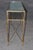 Directoire Style 1980's Glass Top Two Tier Console Table For Sale In Philadelphia - Image 6 of 6