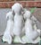 Vintage Mid 20th Century Italian Majolica Trio of Pups Figurine For Sale - Image 11 of 11