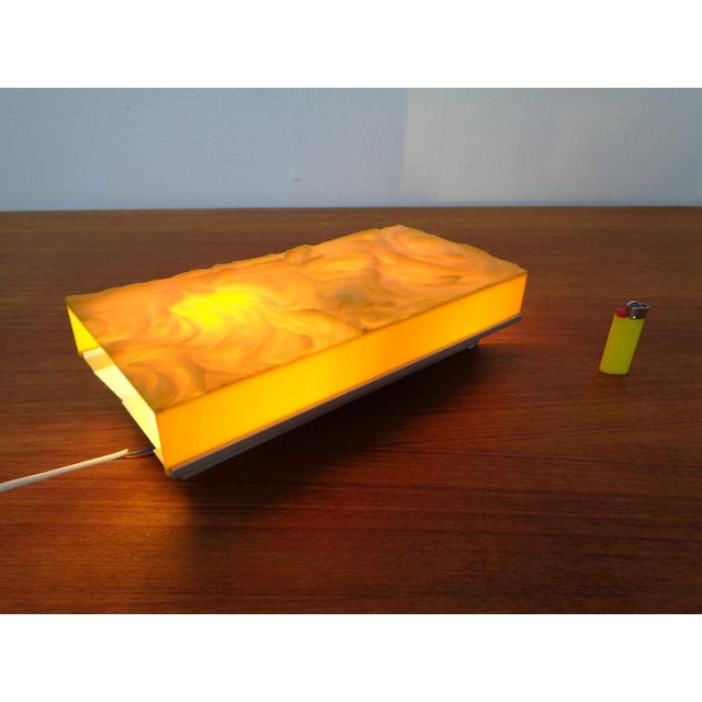 Pop Art Yellow Wall Lamp from Uwe Mersch, Germany, 1970s For Sale - Image 14 of 18