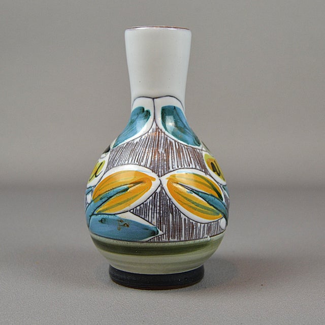 Vintage Vase from Nila Keramik, Sweden, 1970s, in Flawless conditions. Designed 1960 to 1969 This piece has an attribution...