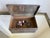 Art Deco Vintage Art Deco Sterling Silver Engine Turned Apollo Silver Co Vanity Box 1930s For Sale - Image 3 of 13