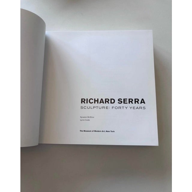 Richard Serra Sculpture: Forty Years by McShine For Sale - Image 9 of 9
