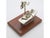 Metal Vintage Italian Silver Doctors Cabinet Scene on Wooden Base attributed to Sacchetti, 1970s For Sale - Image 7 of 13