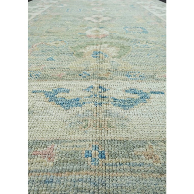 Early 21st Century Turkish Oushak Rug 4'11" x 7'1" #17890 For Sale - Image 5 of 8
