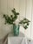 Blenko Vintage 1960s Blenko Style Green Cast Glass Sculptural Vase For Sale - Image 4 of 5