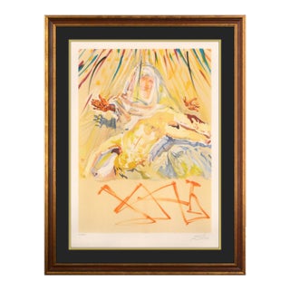 1974 La Pietra Nera Lithograph Salvador Dalí For Sale