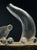 Glass Vintage Postmodernist Biomorphic Hand Blown Glass Sculpture Set For Sale - Image 7 of 7