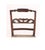 Wood Set of Ten Hitchcock Ebonized Ladderback Dining Chairs With Rush Seats, 19th Century For Sale - Image 7 of 7