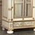 Wood 19th Century French Renaissance Revival Painted Mirrored Armoire With Barley Twist Columns For Sale - Image 7 of 18