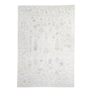 Turkish Oushak Rug 9'3" x 13'3" #20420 For Sale