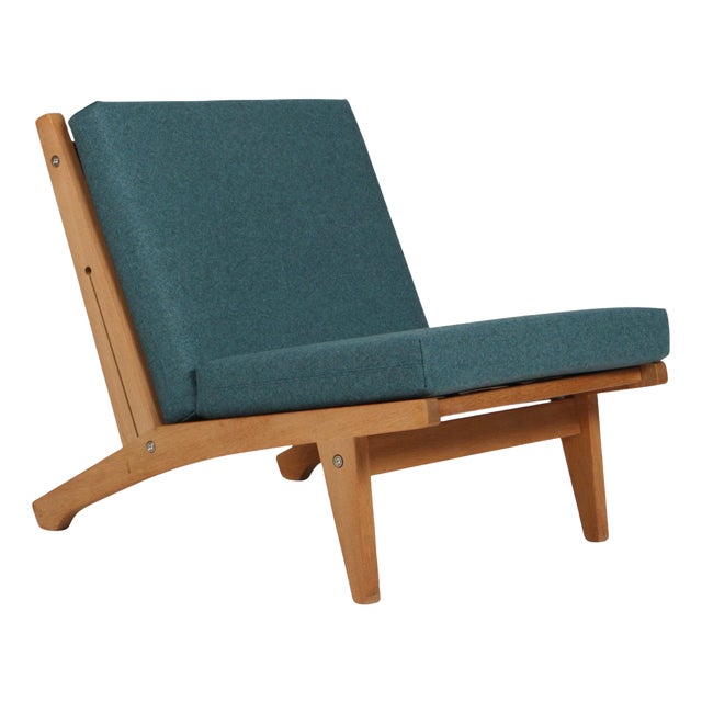 Lounge Chair Model GE-370 attributed to Hans J. Wegner for Getama, 1960s For Sale