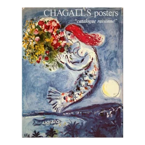 1975 Marc Chagall 'Marc Chagall's Posters Catalogue Raisonne' Modernism Multicolor Book