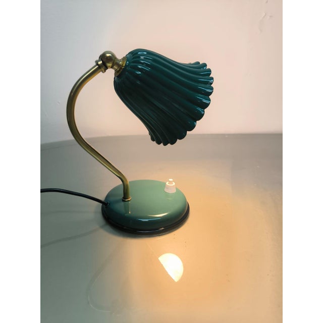 Vintage Table Lamp with Adjustable Dome, 1950s For Sale - Image 10 of 16