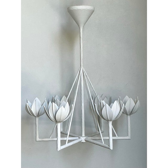 Vintage Visual Comfort Small Single Tier “Alberto” Chandelier For Sale - Image 12 of 12