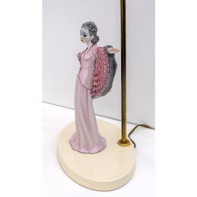 Mid-Century Modern Ceramic Table Lamp from Tarcisio Tosin, Italy, 1960s For Sale - Image 4 of 11