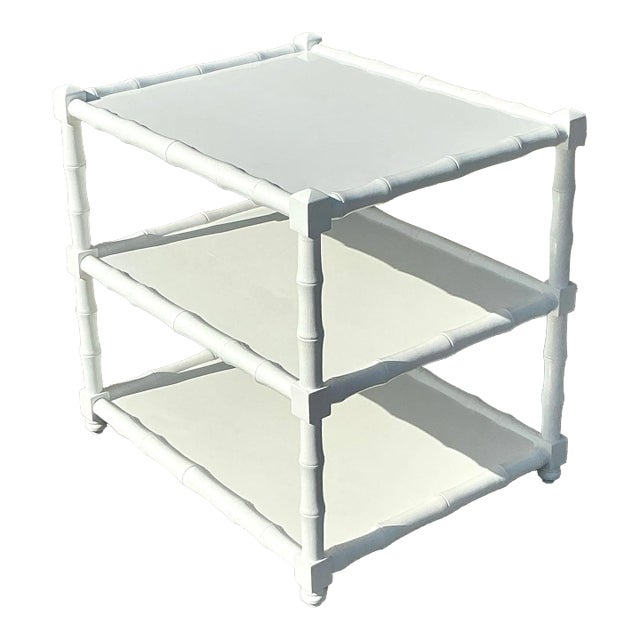 Vintage Lacquered Tri- Table From the Estate of Harley Earl For Sale