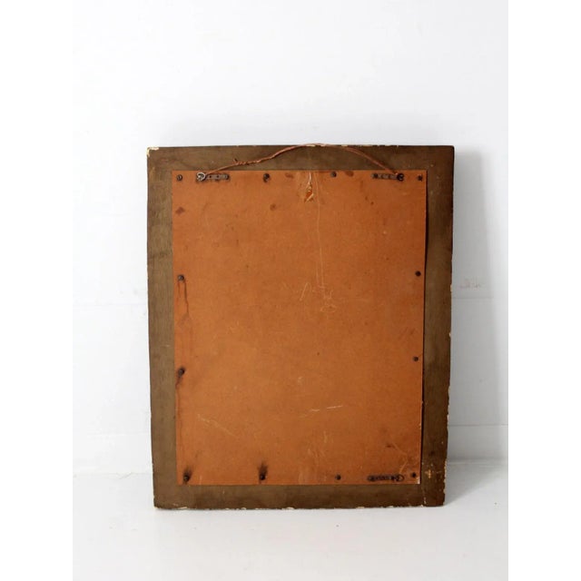 Brown Antique Victorian Wall Mirror For Sale - Image 8 of 10
