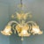 Vintage Italian Glass Floral Chandelier After Murano For Sale In West Palm - Image 6 of 8