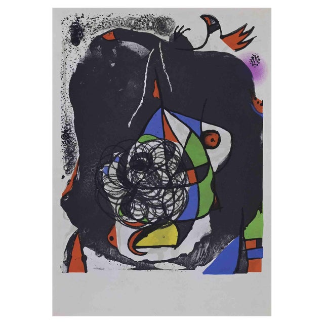 Joan Miró, Les Révolutions Scéniques du XXe Siècle, Lithograph, 1975 For Sale