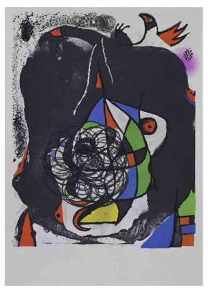 Joan Miró, Les Révolutions Scéniques du XXe Siècle, Lithograph, 1975