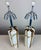 Metal Modern Murano Glass “ Lavica” Table Lamp Pair by Thomas Fuchs / Otium For Sale - Image 7 of 12
