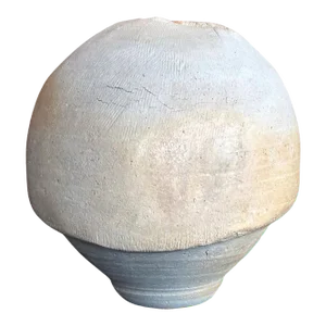 American Raku Pottery Vessel by Paul ner