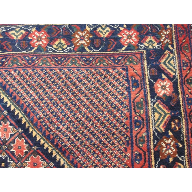 Early 20th Century Persian Bakhtiari Rug-4'7" X 5'7" For Sale In Chicago - Image 6 of 8